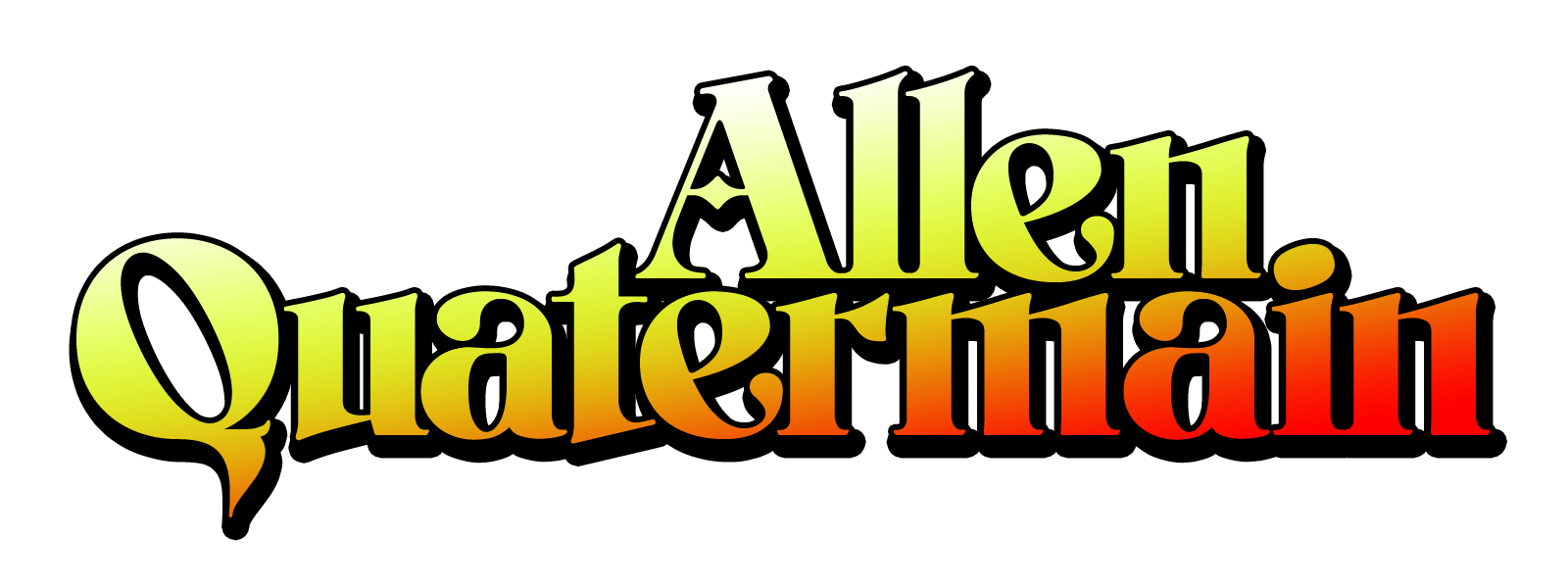 Allen Quatermain comic magazine logo